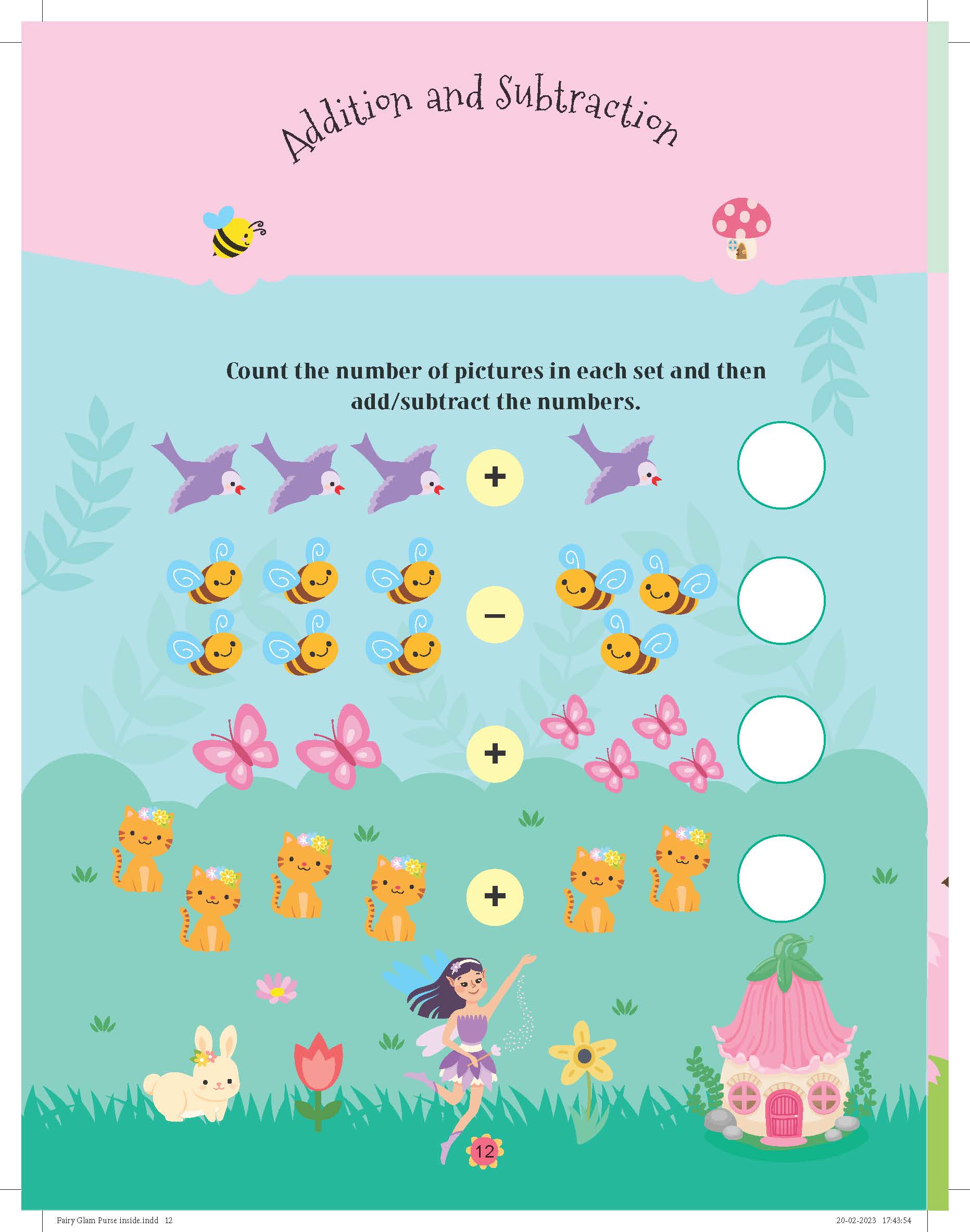 Dreamland Publications My Super Fancy Glam Purse - Fabulous Fairies : Children's Interactive & Activity Book | Grocsy