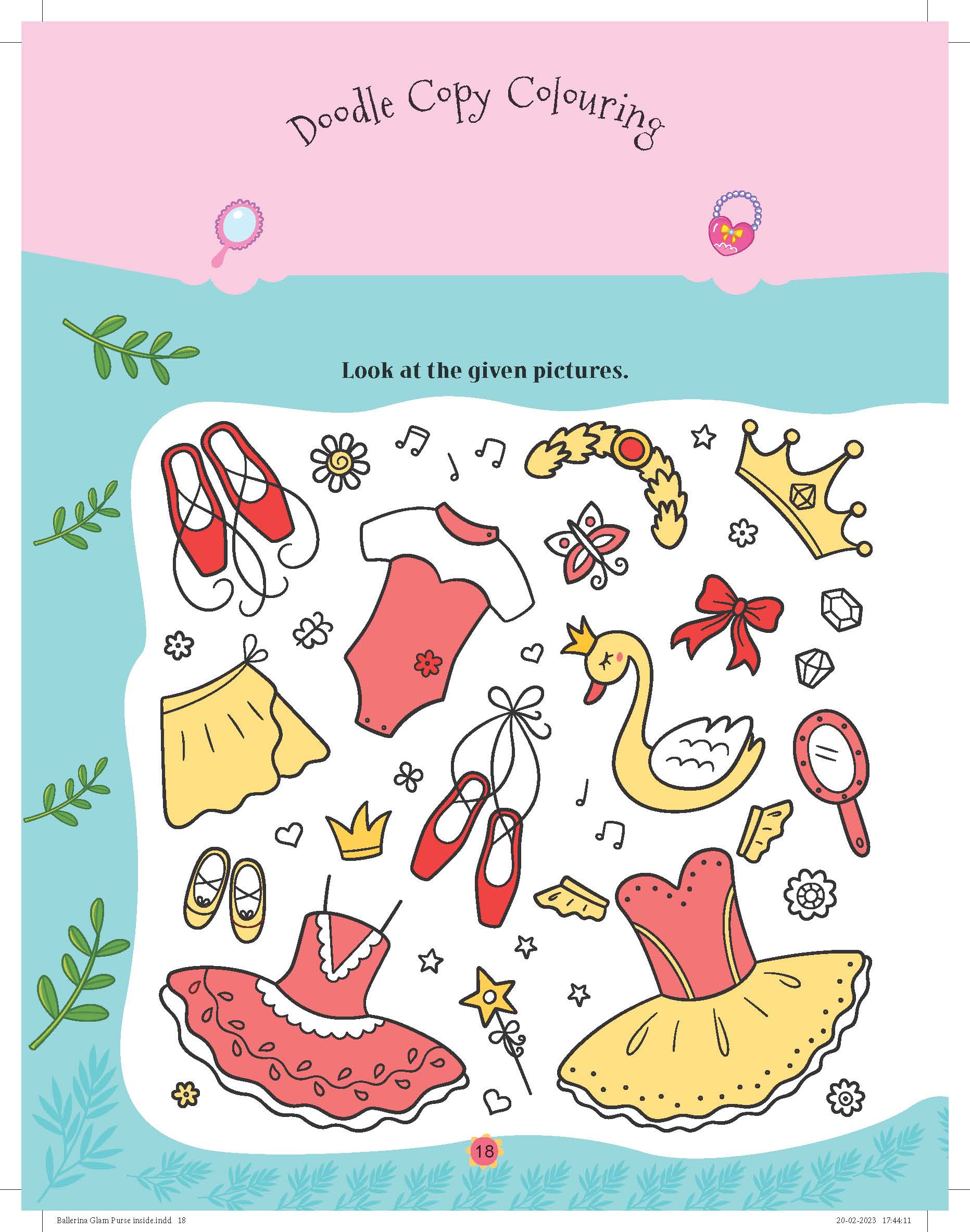 Dreamland Publications My Super Fancy Glam Purse - Beautiful Ballerina : Children's Interactive & Activity Book | Grocsy