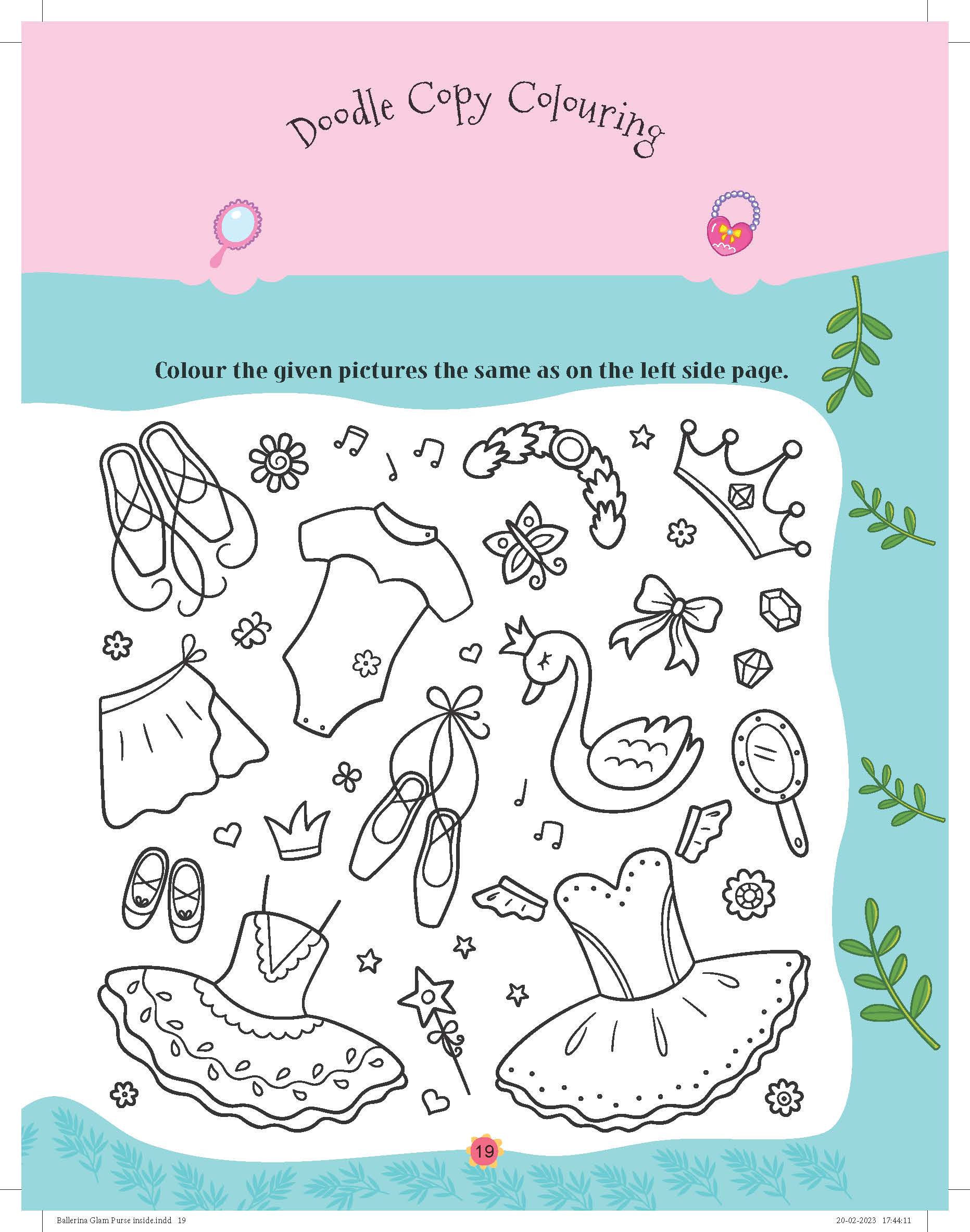 Dreamland Publications My Super Fancy Glam Purse - Beautiful Ballerina : Children's Interactive & Activity Book | Grocsy
