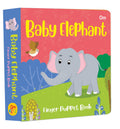 Baby Elephant Finger Puppet Book - Om Books | Grocsy