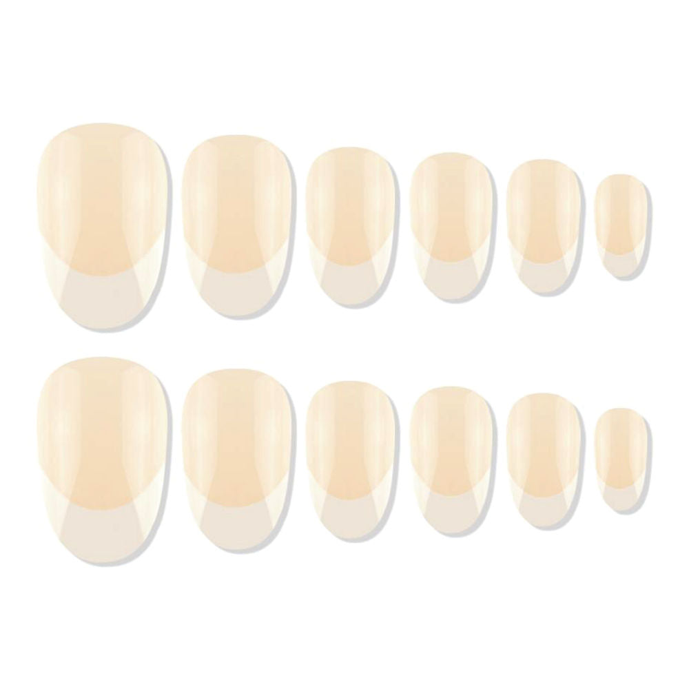 Shills Professional Reusable Press On Nails French Oval - SPN713 | Grocsy