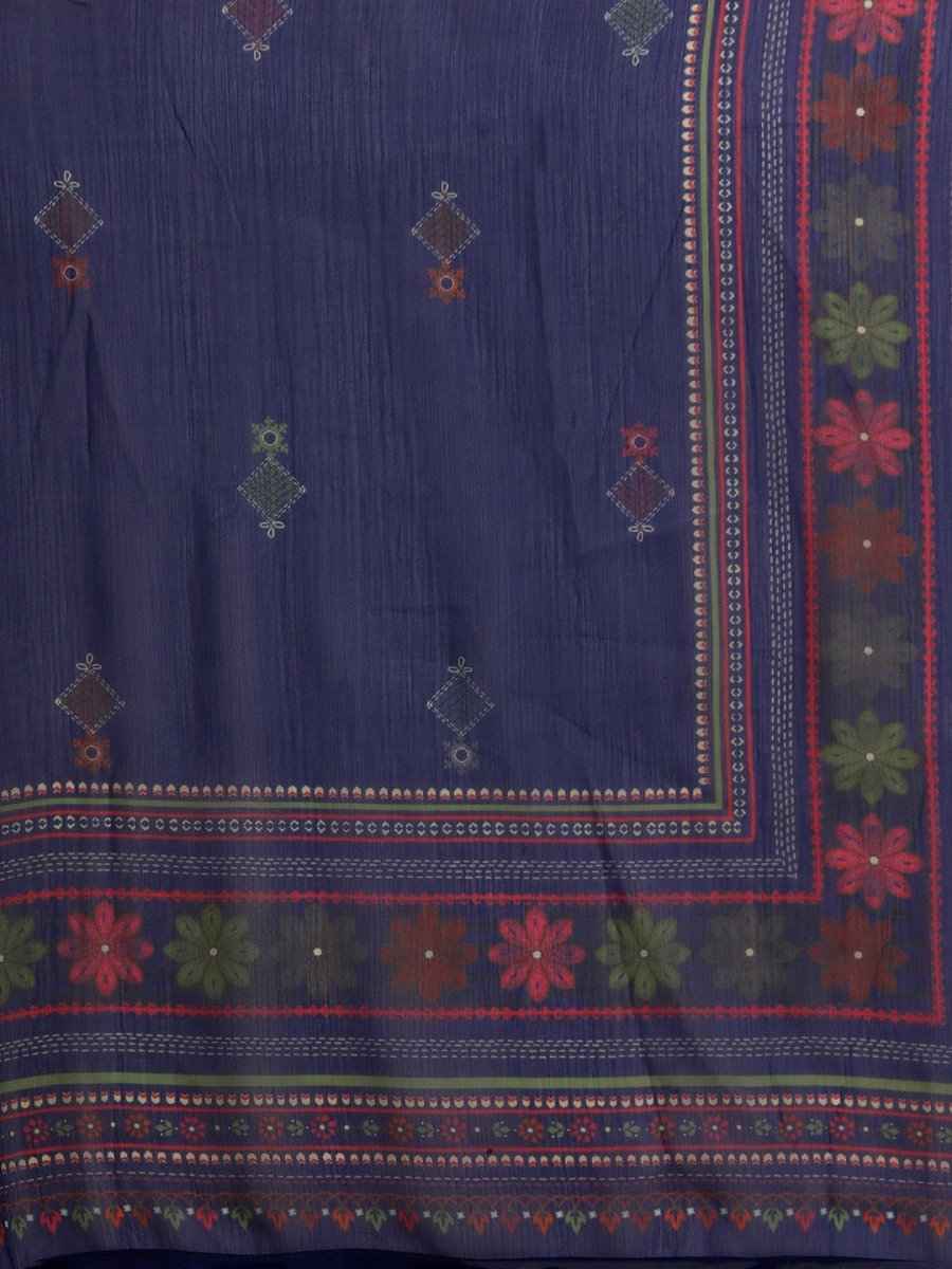 All About You Thread Work Kurta with Palazzos & Dupatta | Grocsy