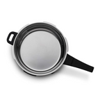 Butterfly Blue Line Wider Stainless Steel Pressure Cooker | Grocsy