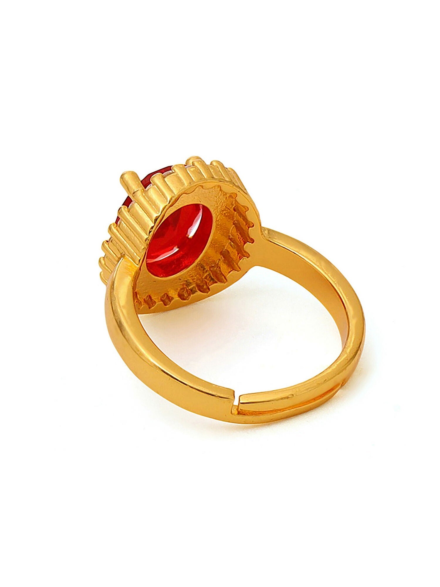 Ruby Raang Red Stone Ring | Grocsy