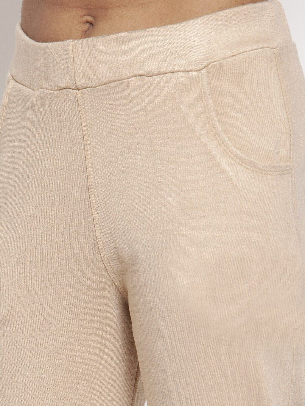 TAG 7 Women Pack of 2 Wool Blend Ankle-Length Leggings Pants | Grocsy