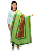 Vamika Latest Model Multi-Colour Printed Bhagalpuri Silk Dupatta | Grocsy