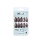 Shills Professional Reusable Press On Nails Log Almond - SPN695 | Grocsy