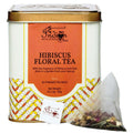 The Indian Chai - Hibiscus Blossom Tea 30 Pyramid Tea Bags | Grocsy