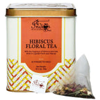 The Indian Chai - Hibiscus Blossom Tea 30 Pyramid Tea Bags | Grocsy