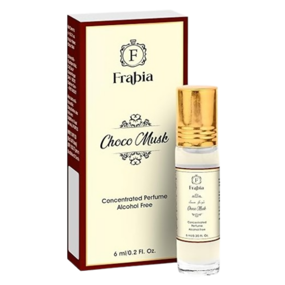 Frabia Choco Musk Long Lasting Roll On Perfume for Men and Women | Grocsy