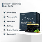 Miduty by Palak Notes SJ Gold 3X Resin with Ashwagandha and Gold