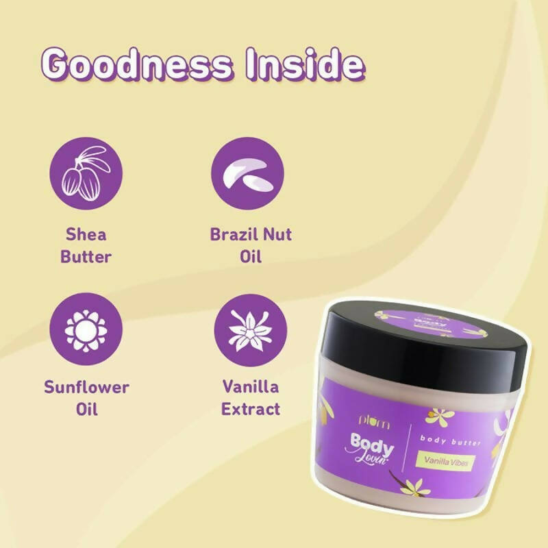 Plum BodyLovin' Vanila Vibes Body Butter | Grocsy
