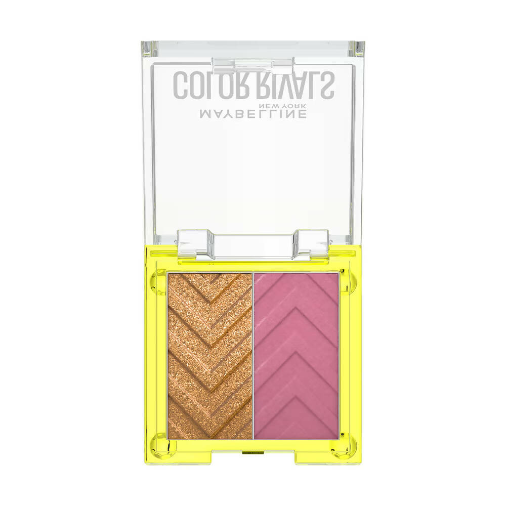 Maybelline New York Color Rivals Longwear Eyeshadow Duo - Assertive X Coy | Grocsy