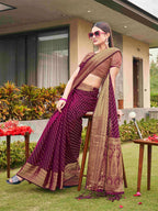 Tikhi Imli Embellished Zari Art Silk Saree | Grocsy