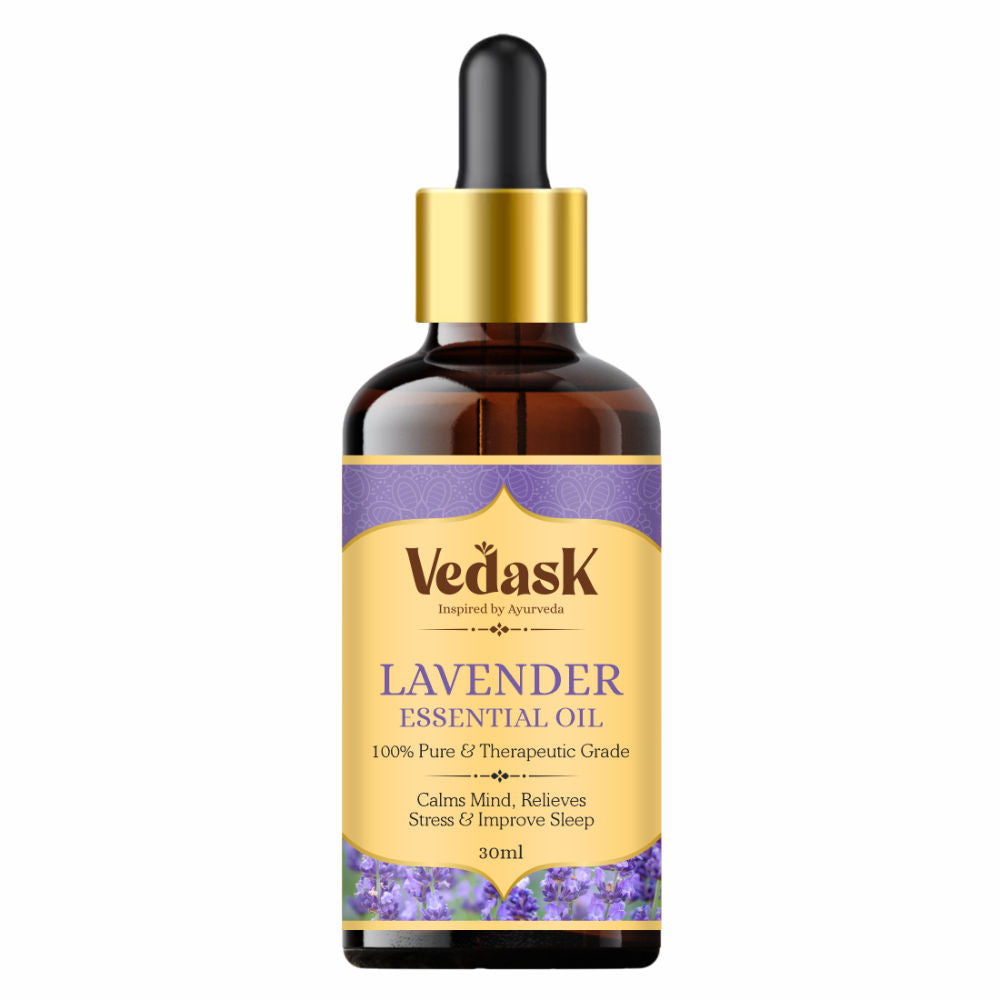 Vedask Organic Lavender Essential Oil | Grocsy