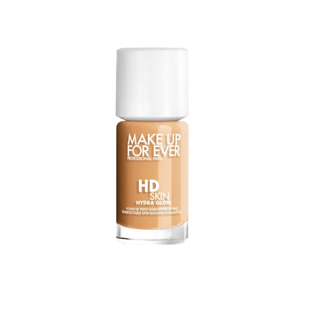 MAKE UP FOR EVER Hd Skin Hydra Glow Foundation - 3y52 - Warm Chestnut | Grocsy