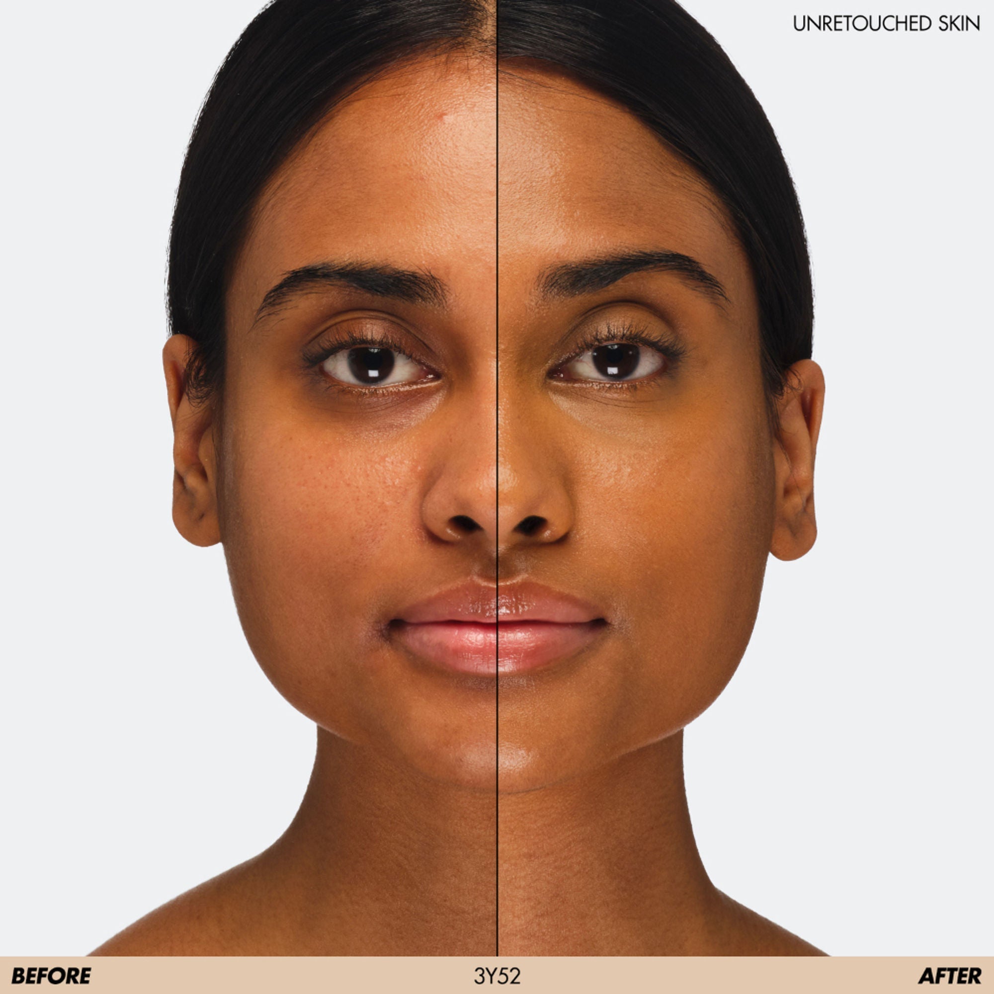 MAKE UP FOR EVER Hd Skin Hydra Glow Foundation - 3y52 - Warm Chestnut | Grocsy