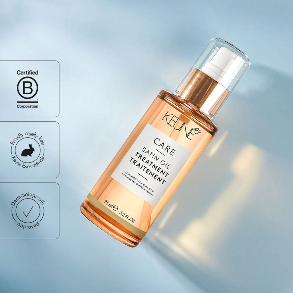 Keune Haircosmetics Care Satin Oil - Oil Treatment | Grocsy