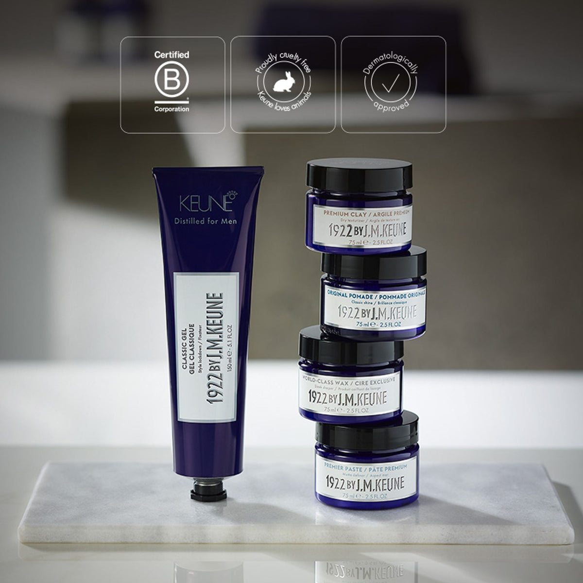 Keune Haircosmetics 1922 By J.M. Keune Classic Gel | Grocsy