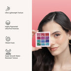 CUFFS N LASHES X The Shystyles Palette 12 Color Mini Palette - Glitter Heart 2 | Grocsy