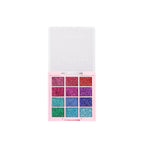 CUFFS N LASHES X The Shystyles Palette 12 Color Mini Palette - Glitter Heart 2 | Grocsy