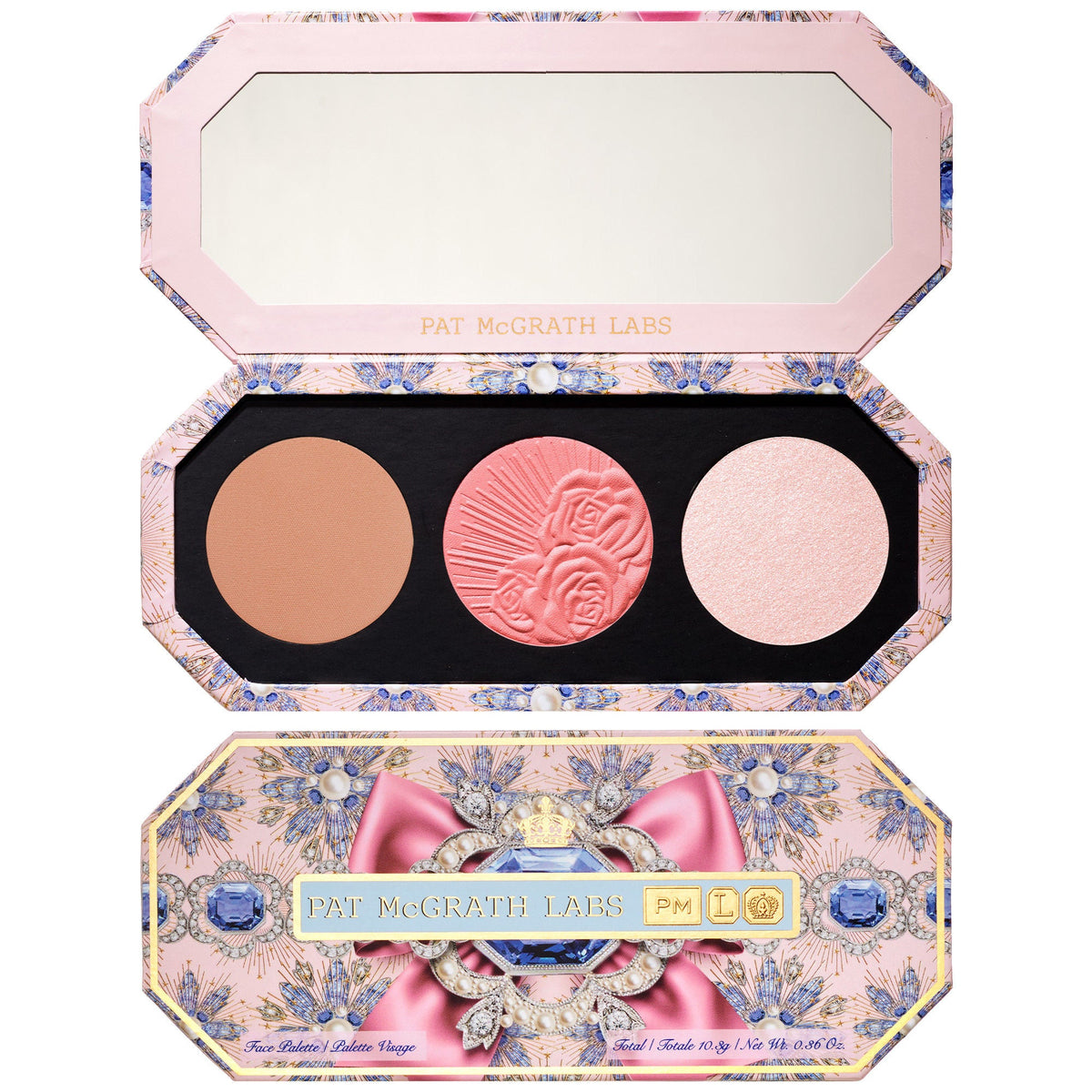 PAT McGRATH LABS Divine Blush + Bronze + Glow Trio - Fleurever Nude | Grocsy