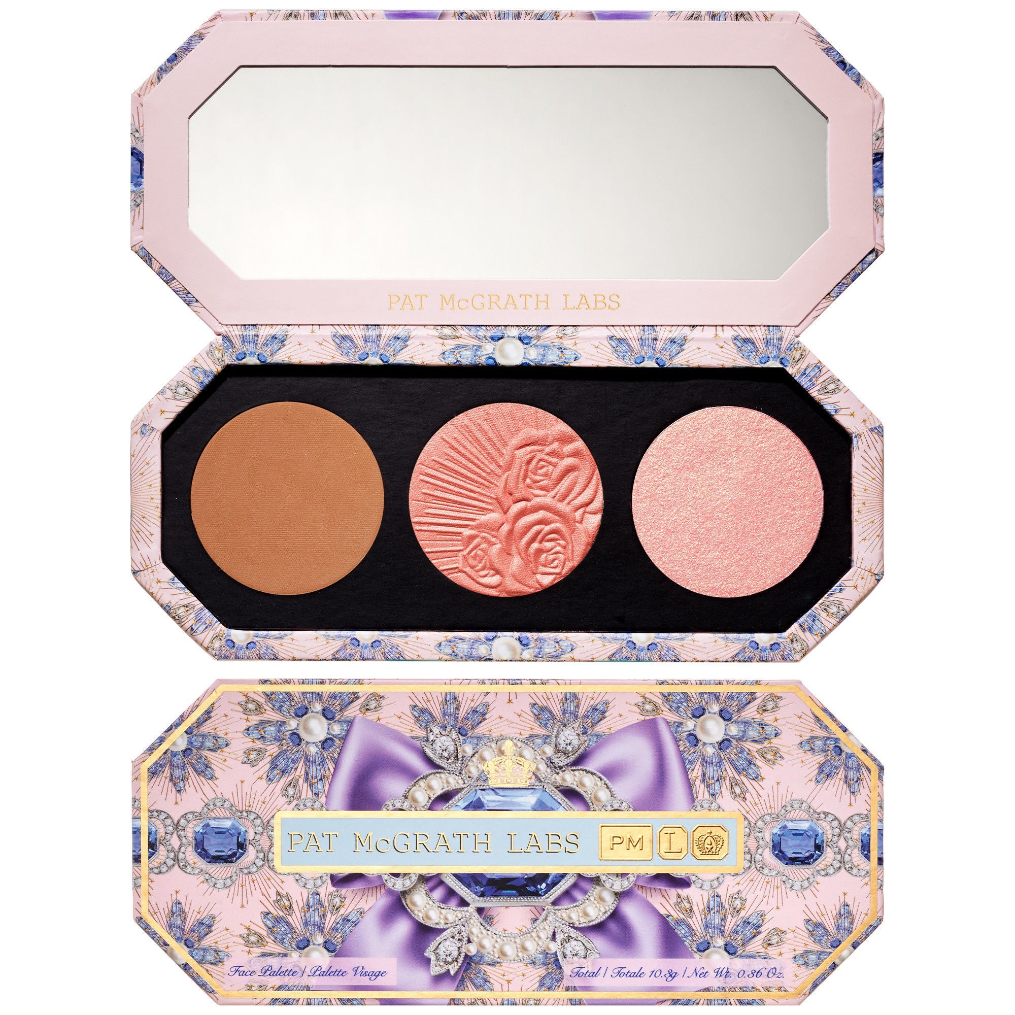 PAT McGRATH LABS Divine Blush + Bronze + Glow Trio - Nirvana In Bloom | Grocsy