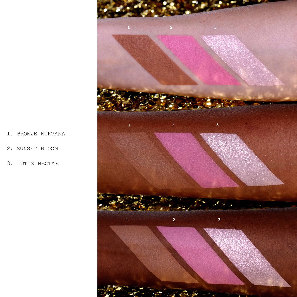 PAT McGRATH LABS Divine Blush + Bronze + Glow Trio - Nirvana In Bloom | Grocsy