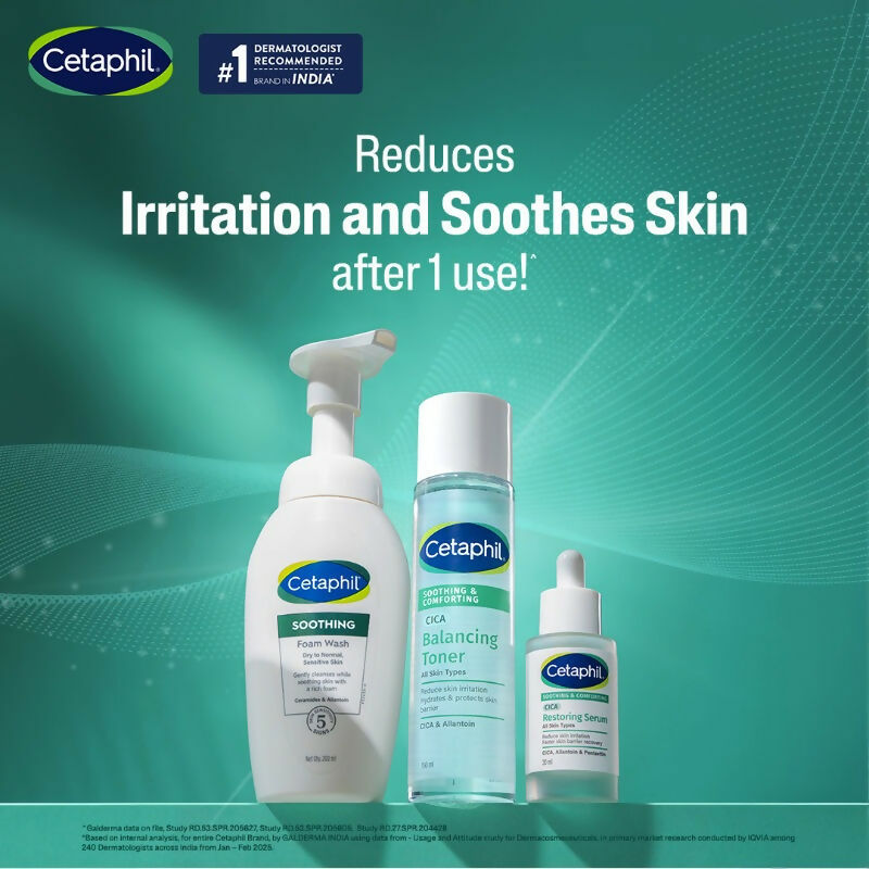 Cetaphil CICA Serum, Faster Barrier Recovery, Reduces Irritation | Grocsy