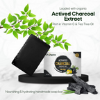 LA Organo Charcoal Handmade Soap | Grocsy