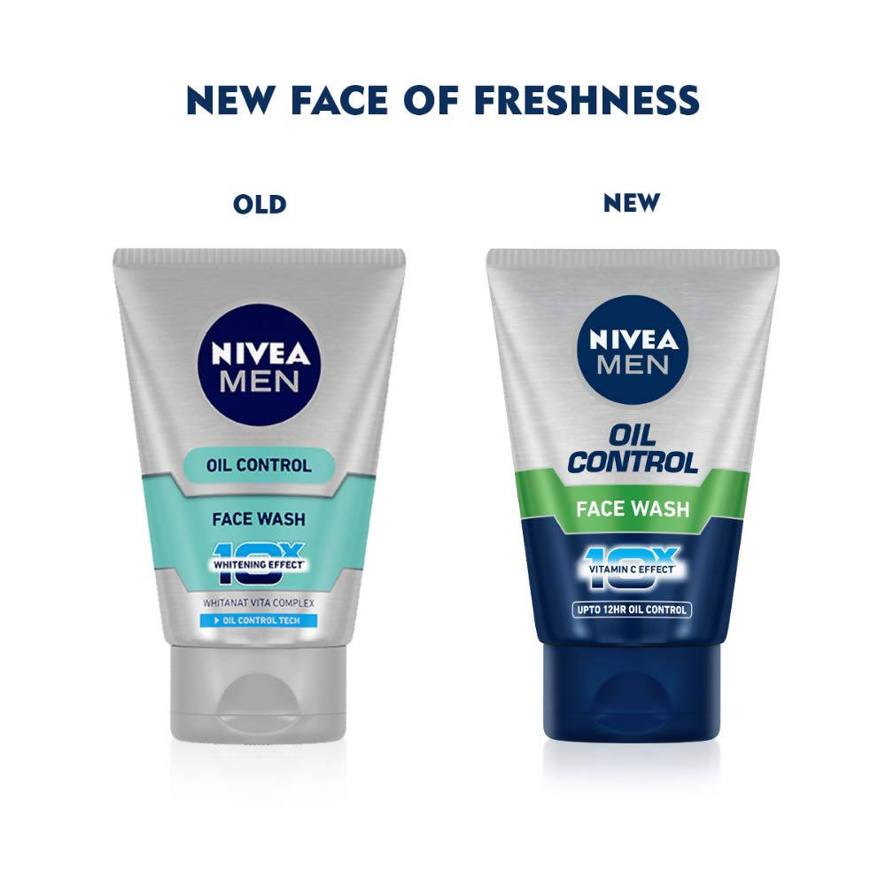 Nivea Men Oil Control Face Wash | Grocsy