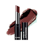 FLiCKA Wear Me Everywhere Creamy Matte Lipstick Brides Chocolate - Brown | Grocsy