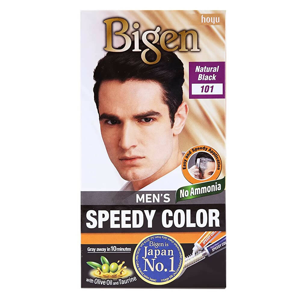 Bigen Men'S Speedy Color- Natural Black-101 | Grocsy