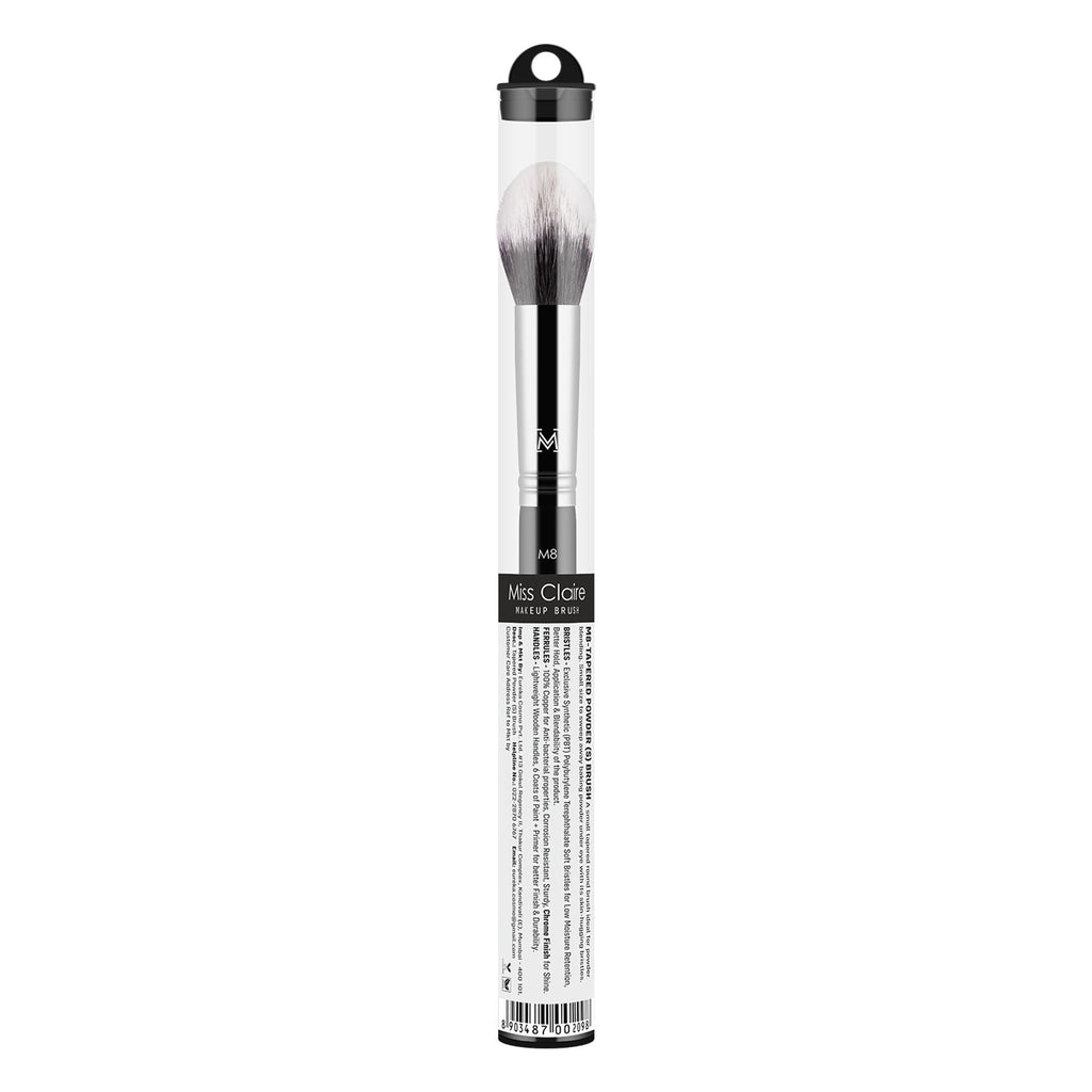 Miss Claire M8 - Tapered Powder (S) Brush - Chrome | Grocsy