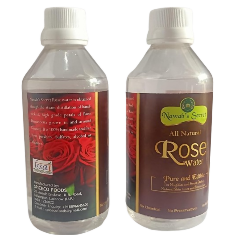 Nawab's Secret Natural Rose Water | Grocsy