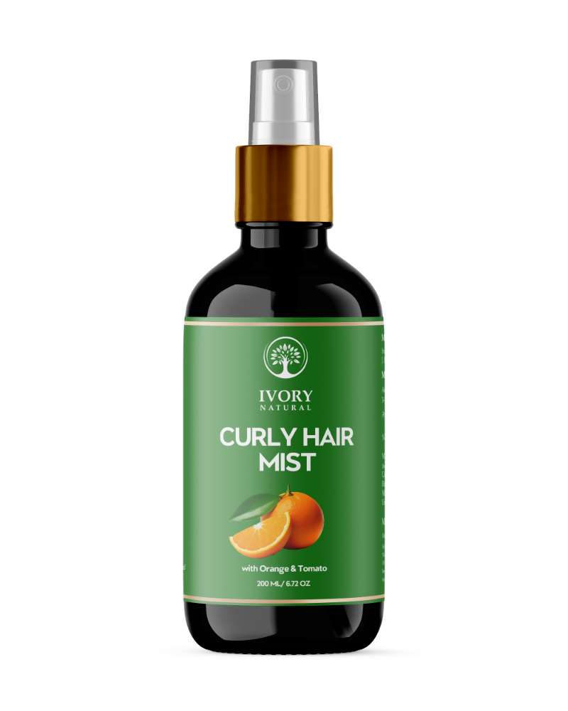 Ivory Natural Curly Hair Mist - Revitalize, Define, And Nourish Your Curly Hair | Grocsy