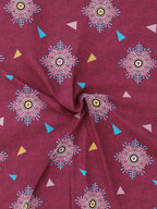 BIANCA Geo Tokyo Ethnic Motifs 200 TC King Bedsheet with 2 Pillow Covers | Grocsy