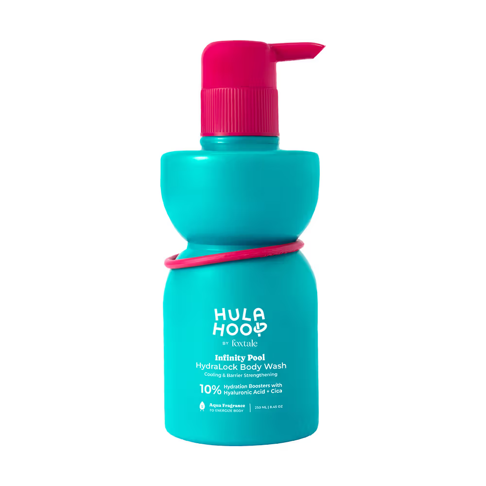 Foxtale Hydrating Body Wash With Hyaluronic Acid & Ceramides Locks In Moisture Reduces Body Odour | Grocsy