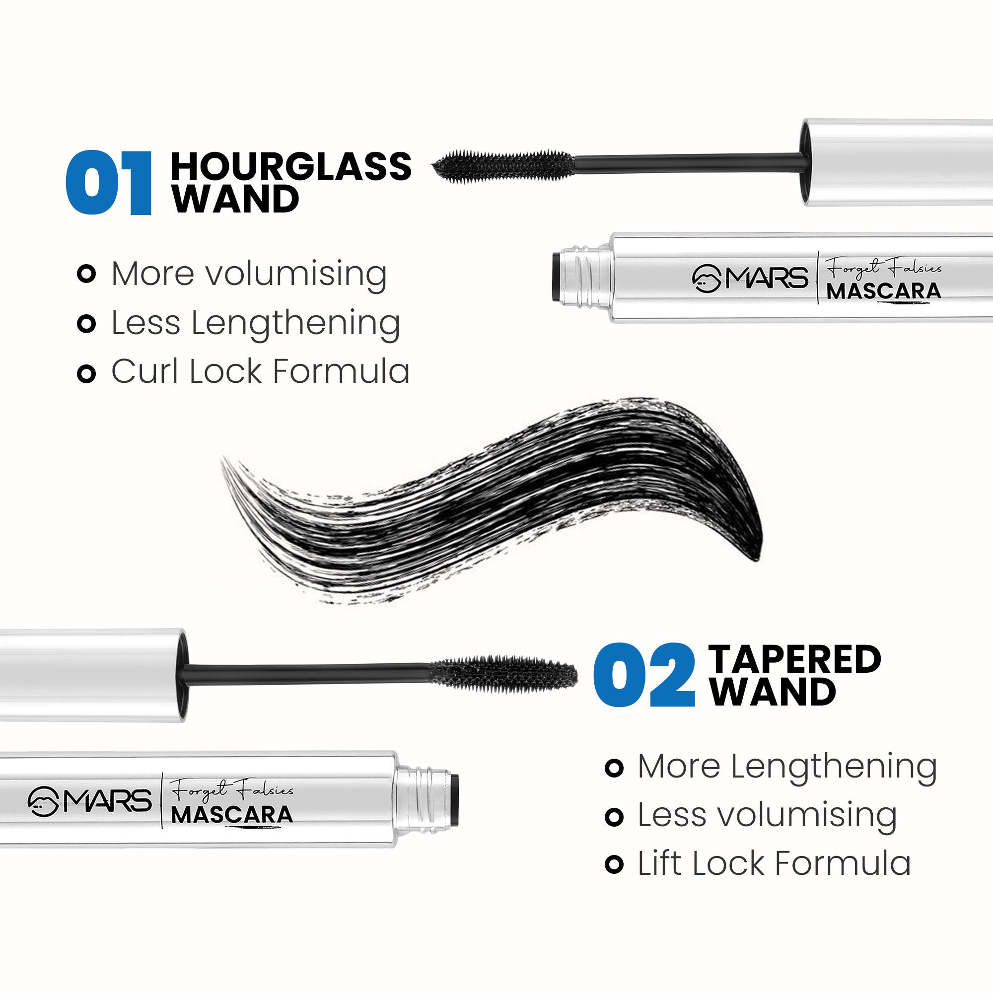MARS Cosmetics Forget Falsies Mascara - 1 | Grocsy
