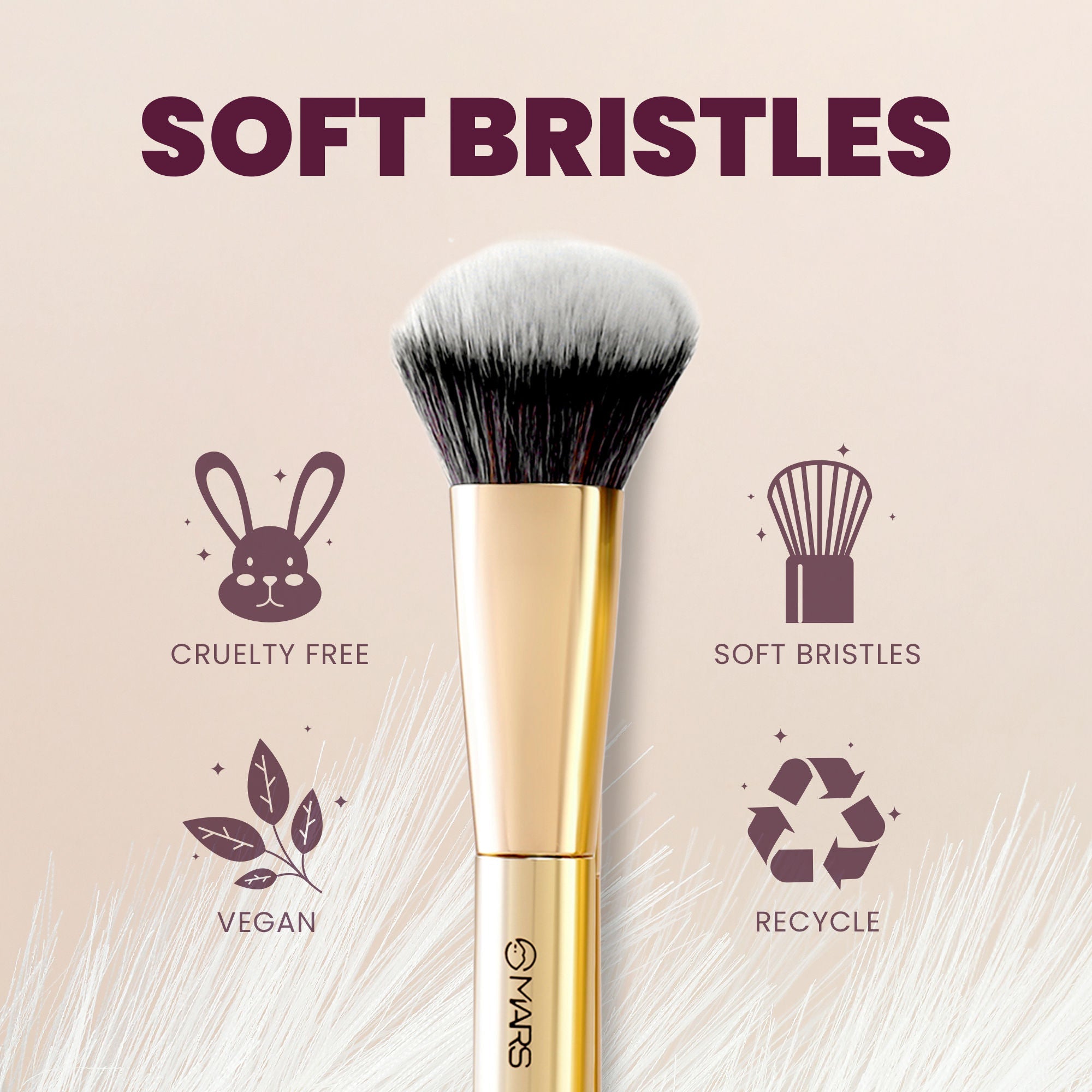 MARS Cosmetics Artist's Arsenal Bronzer Brush | Grocsy
