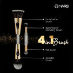 MARS Cosmetics 4 In 1 Travel Brush | Grocsy
