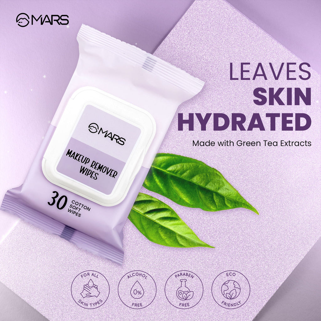 MARS Cosmetics Makeup Remover Wet Wipes | Grocsy