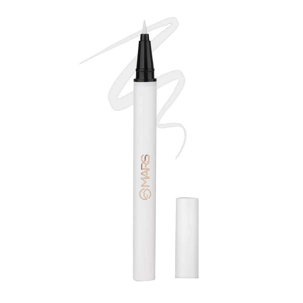 MARS Cosmetics City Stroke Charming Eyes Liquid Eyeliner - 01 White | Grocsy