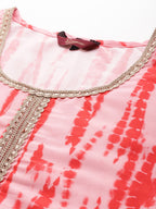 Sangria Women Printed Regular Pure Cotton Kurta with Palazzos & With Dupatta | Grocsy