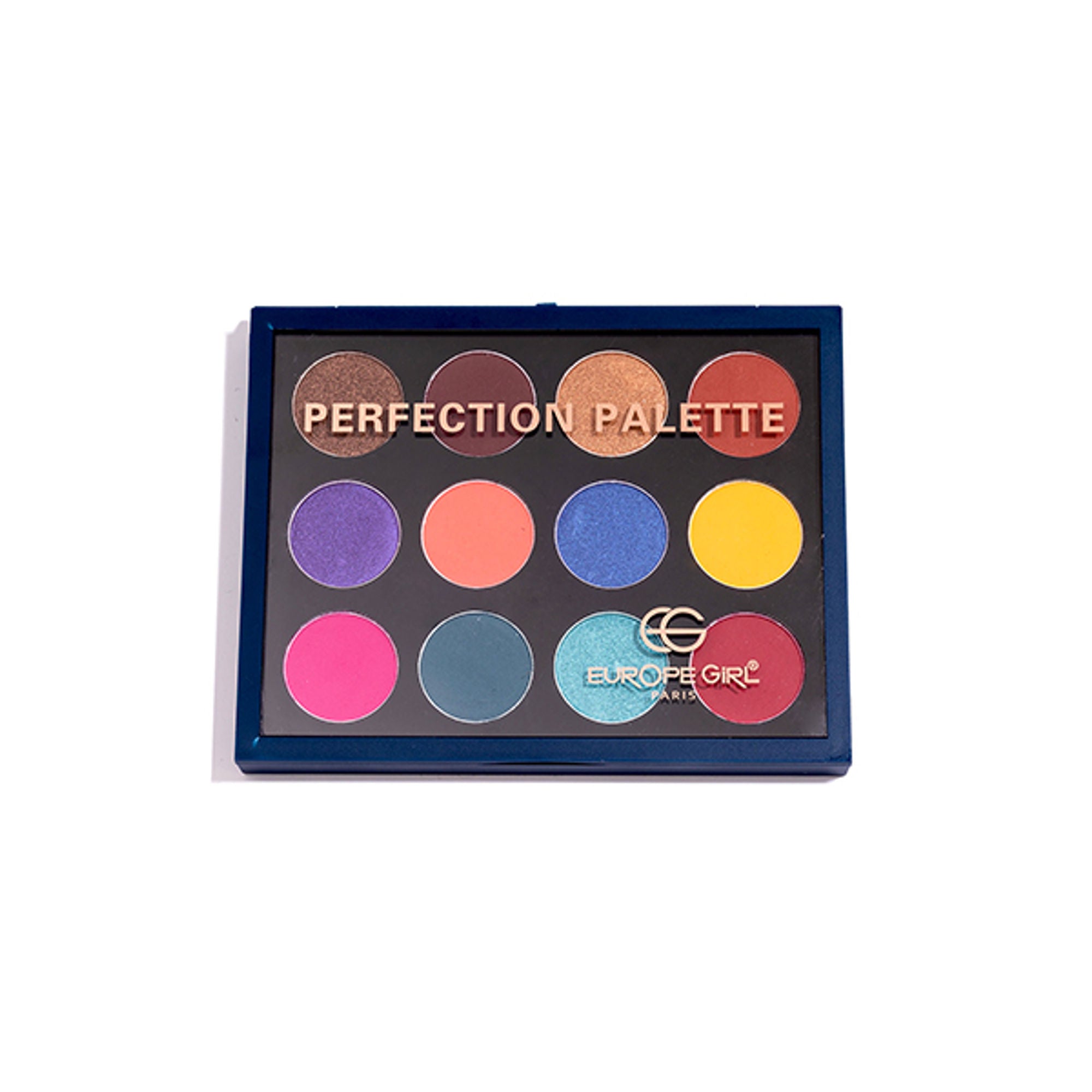 Europe Girl 12 Colour Eyeshadow Perfection Palette - Gems | Grocsy
