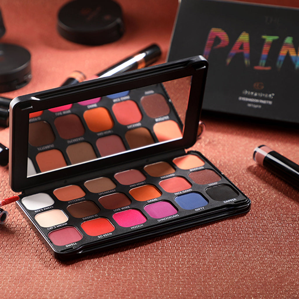 Europe Girl 18 Colour Paint Eyeshadow Palette - Expresso | Grocsy