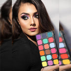 Europe Girl 18 Colour Paint Eyeshadow Palette - Pastel Matte | Grocsy