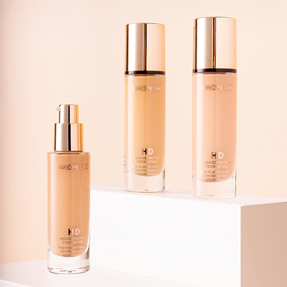 Europe Girl HD- High Coverage Foundation - 05 Light | Grocsy