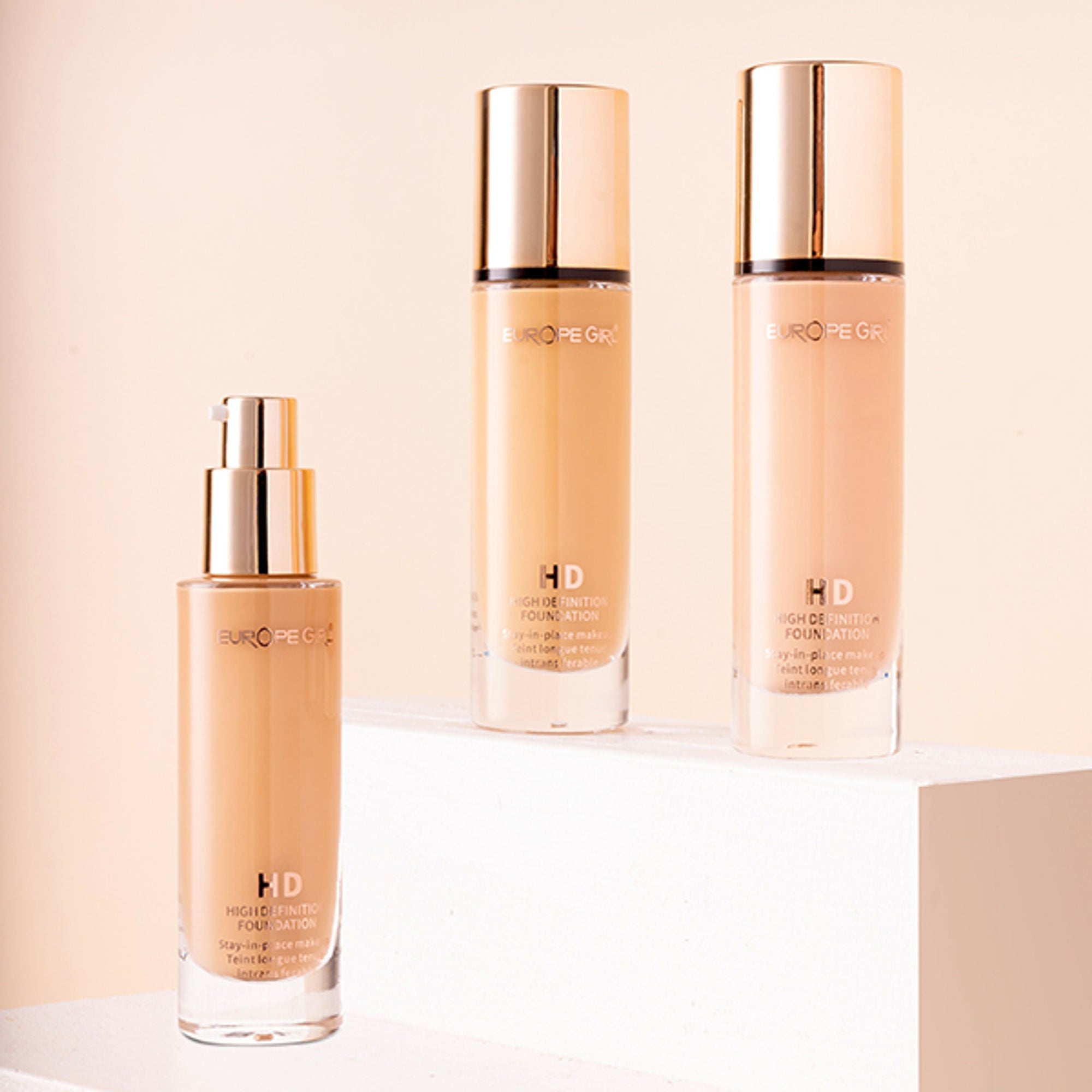 Europe Girl HD- High Coverage Foundation - 15 Light | Grocsy