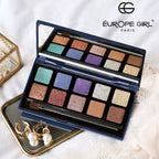 Europe Girl 10 Colour Eyeshadow Secret Palette - Diamond Dust | Grocsy